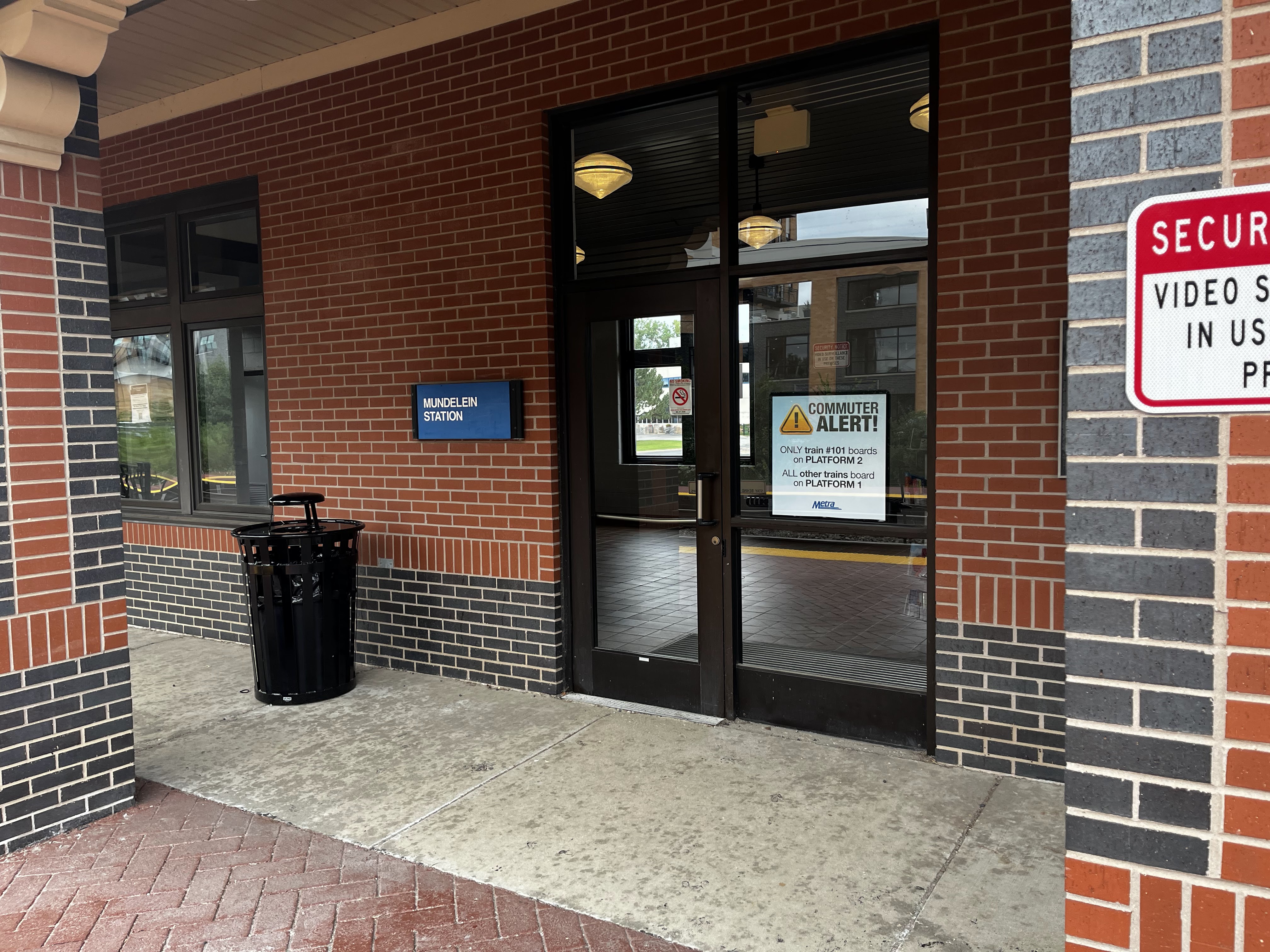 Station Shelter Entrance